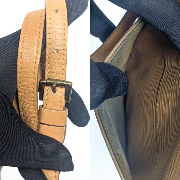 LOUIS VUITTON Danube Epi Leather Crossbody - Vintage - RARE - Picture 11 of 15